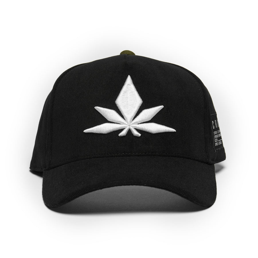 CRONJA LOGO HAT V2 (Black/White)