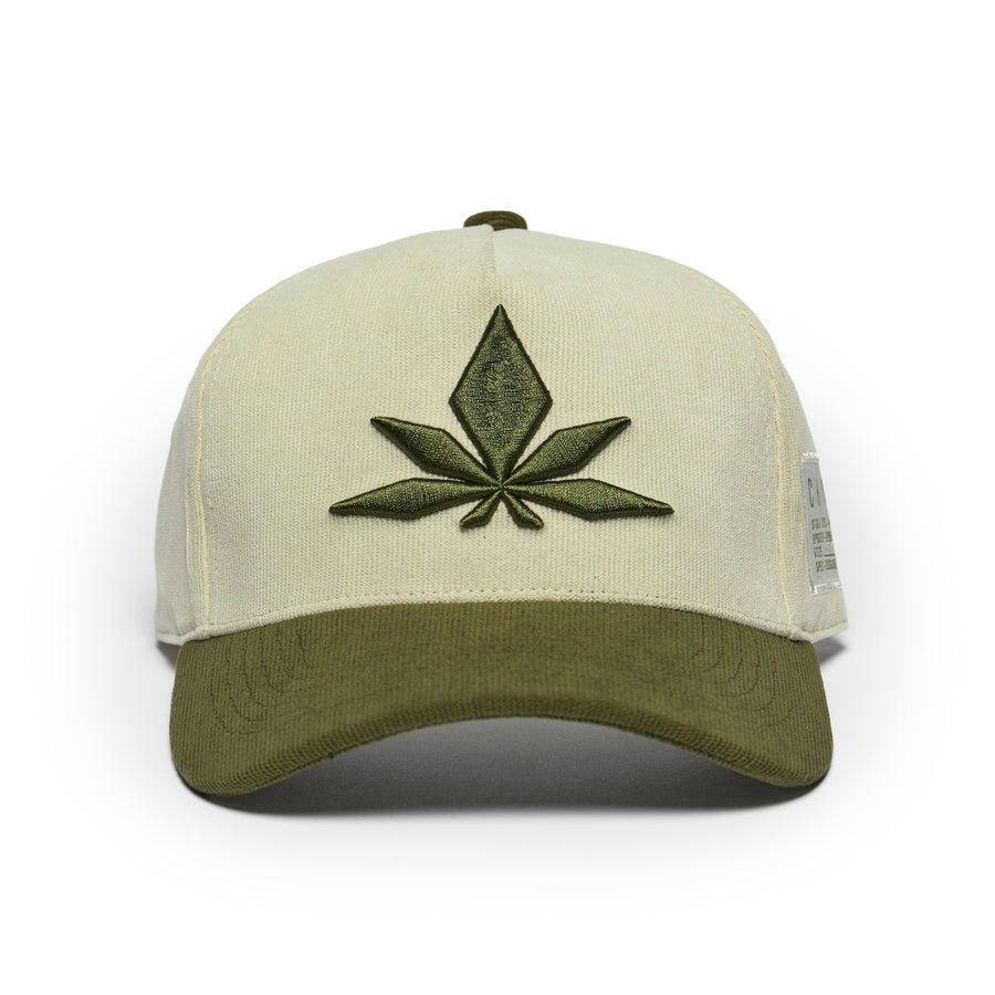 CRONJA LOGO HAT V2 (Tan/Olive)
