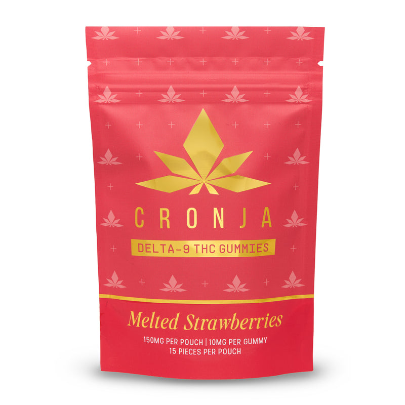 Melted Strawberries THC Gummies 150mg