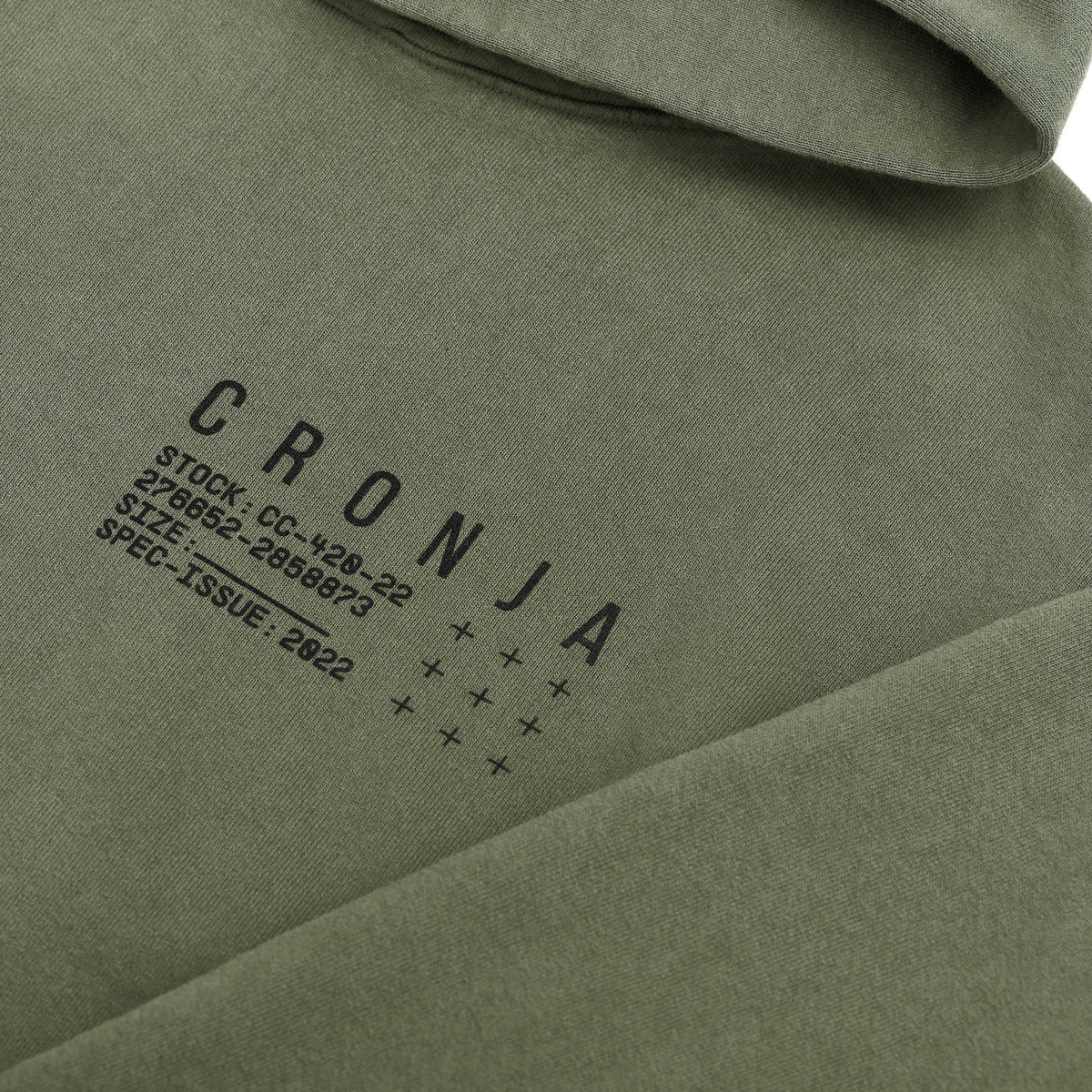 CRONJA STANDARD ISSUE SUPPLY HOODIE
