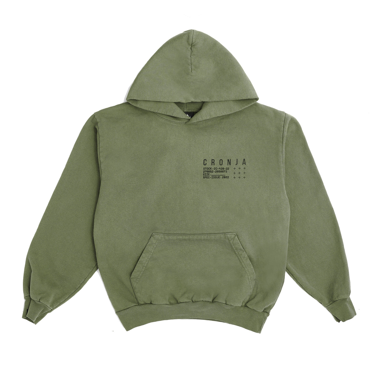 CRONJA STANDARD ISSUE SUPPLY HOODIE